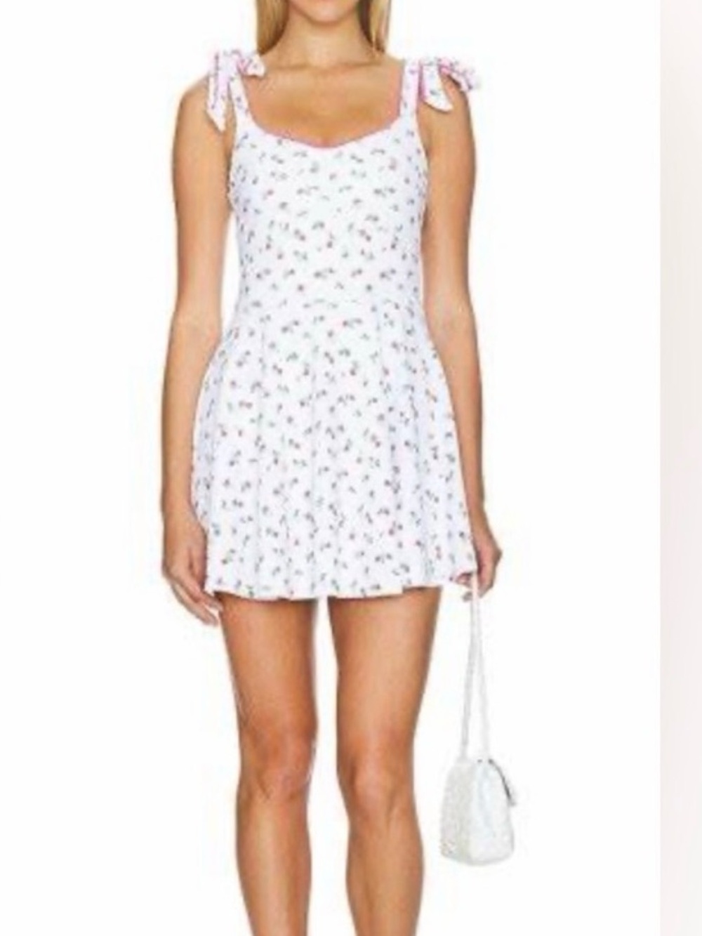 Beachriot tennis dress floral with straps you tie in a bow, so cute!!
